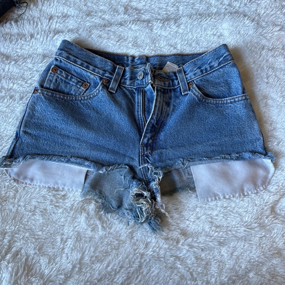 Levi's Classic Blue Jean Shorts